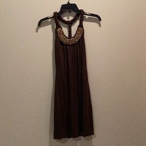 BCX brown dress in size small